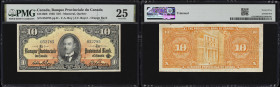CANADA--CHARTERED BANKS. Banque Provinciale du Canada. 10 Dollars, 1.9.1936. CH #615-18-06. PMG Very Fine 25.