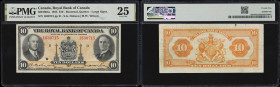CANADA--CHARTERED BANKS. Royal Bank of Canada. 10 Dollars, 2.1.1935. CH #630-18-04a. PMG Very Fine 25.