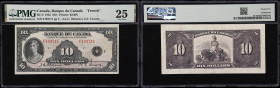 CANADA--BANK OF CANADA. Banque du Canada. 10 Dollar, 1935. BC-8. French Text. PMG Very Fine 25.