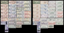 CANADA--MISCELLANEOUS. Lot of (31). Dominion of Canada & Bank of Canada. 25 Cents, 1, 2, 5, 10 & 20 Dollars, 1900-2018. P-Various. Mixed Grades.