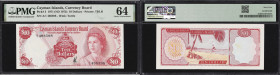 CAYMAN ISLANDS. Cayman Islands Currency Board. 10 Dollars, 1971 (ND 1972). P-3. PMG Choice Uncirculated 64.