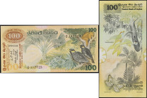 CEYLON. Central Bank of Ceylon. 100 Rupees, 26.3.1979. P-88. Extremely Fine.