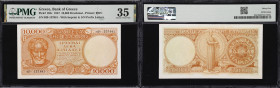 GREECE. Bank of Greece. 10,000 Drachmai, 29.12.1947. P-182c. PMG Choice Very Fine 35.