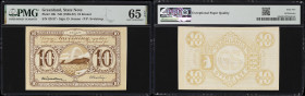GREENLAND. Gronlands Styrelse. 10 Kroner, ND (1926-52). P-16b. PMG Gem Uncirculated 65 EPQ.