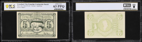 GREENLAND. Kongelige Gronlandske Handel. 5 Kroner, ND (1953-67). P-18a. PCGS Banknote Choice Uncirculated 63 PPQ.