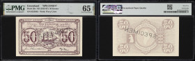 GREENLAND. Kongelige Gronlandske Handel. 50 Kroner, ND (1953-67). P-20s. Specimen. PMG Gem Uncirculated 65 EPQ.