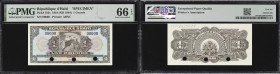 HAITI. Lot of (5). Banque Nationale de la Republique d'Haiti. 1, 2, & 50 Gourdes, 1919 (ND 1935-67). P-168s, 178s, 185s, 186s, & 204s. Specimens. PMG ...