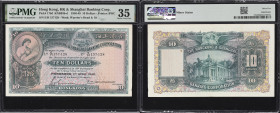 HONG KONG (SAR). Hong Kong & Shanghai Banking Corporation. 10 Dollars, 1.4.1948. P-178d. KNB63b-d. PMG Choice Very Fine 35.