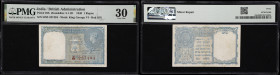 INDIA. Government of India. 1 Rupee, 1940. P-25b. Jhun&Rez 4.1.1D. PMG Very Fine 30.