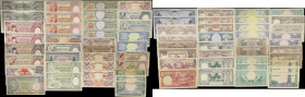 INDONESIA. Lot of (35). Bank Indonesia. Mixed Denominations, 1952-59 & ND (1957-58). P-Various. Good to About Uncirculated.