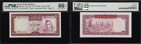 IRAN. Lot of (4). Bank Markazi Iran. 100 & 200 Rials, ND (1971-73). P-91c & 92c. Consecutive Pairs. PMG Gem Uncirculated 66 EPQ.