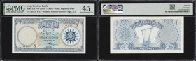 IRAQ. Central Bank of Iraq. 1 Dinar, ND (1959). P-53a. PMG Choice Extremely Fine 45.