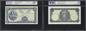 IRELAND. Lot of (3). Central Bank of Ireland. 10 & 20 Pounds, 1975-76. P-66c, 66d & 67c. WBG Choice Very Fine 35 to Extremely Fine Choice 45 TOP.