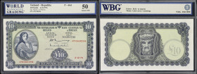 IRELAND. Lot of (3). Central Bank of Ireland. 10 & 20 Pounds, 1973-76. P-66d, 67b & 67c. WBG Very Fine 25 to About Uncirculated 50.