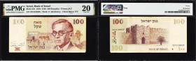 ISRAEL. Lot of (8). Bank of Israel. Mixed Denomination, 1978-86. P-43a, 45, 46a, 47b & 51Aa. PMG Very Fine 20 to Superb Gem Uncirculated 67 EPQ.