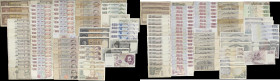 ITALY. Lot of (83). Banca d'Italia. Mixed Denominations, 1947-92. P-Various. Very Good to About Uncirculated.