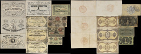 ITALY. Lot of (11). Mixed Banks. Mixed Denominations, ND & 1848-72. P-Various. Very Good to Very Fine.