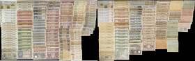 ITALY. Lot of (132). Mixed Banks. Mixed Denominations, Mixed Dates. P-Various. Good to About Uncirculated.