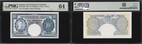JAMAICA. Government of Jamaica. 10 Shillings, 1.11.1940. P-38b. S.S. Politician Shipwreck. PMG Choice Uncirculated 64.