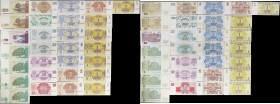 LATVIA. Lot of (29). Latvijas Banka. Mixed Denominations, 1992-2009. P-Various. Fine to Uncirculated.
