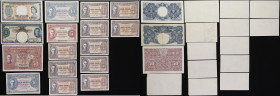 MALAYA. Lot of (16). Board of Commissioners of Currency. 1, 5, 10, 50 Cents & 1 Dollar, 1941-53. P-1a, 6, 7a, 8, 10b & 11. Mixed Grades.