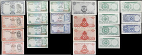 MALAYSIA. Lot of (11). Bank Negara Malaysia. 1, 5, 10 & 50 Ringgit, ND (1967-1981). P-2, 3, 7, 8, 9, 14a, 15 & 16. Very Fine to Extremely Fine.