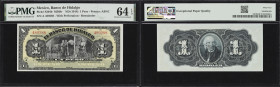 MEXICO & MEXICO--REVOLUTIONARY. Lot of (2). Banco de Hidalgo & Estado de Chihuahua. 50 Centavos & 1 Peso, ND (1914) & 1915. P-S304b & S528e. M368r & M...