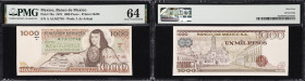 MEXICO. Lot of (4). Banco de Mexico S.A. & Banco de Mexico. 10, 50, 100 Nuevos Pesos & 1000 Pesos, 1978-92. P-70a, 95, 97 & 98. PMG Choice Uncirculate...