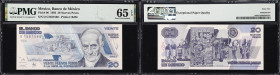 MEXICO & MEXICO-REVOLUTIONARY. Lot of (18). Banco de Mexico & Tesoreria General del Estado de Oaxaca. Mixed Denominations, 1915-2021 & ND (1936). P-Va...