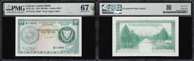 MIXED LOTS. Lot of (2). Cyprus & France. Central Bank of Cyprus & Banque de France. 500 Mils & 500 Francs, 1979-94. P-42c & 160a. PMG Superb Gem Uncir...