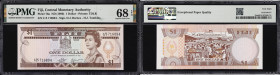 MIXED LOTS. Lot of (3). Fiji & Solomon Islands. Mixed Banks. 1, 10, & 20 Dollars, ND (1980-96). P-12s, 76a & 98as. PMG Gem Uncirculated 66 EPQ to Supe...