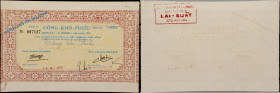 MIXED LOTS. Lot of (2). French Indo-China & Vietnam. Mixed Banks. 1 Piastre & 1000 Thang, ND (1927-31) & 1975. P-48b & Unlisted. Extremely Fine to PMG...