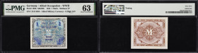 MIXED LOTS. Lot of (7). Mixed Banks. Mixed Denominations, ND (1940-48) & 1941-44. P-95b, 119a, 192b, 317, 366, M10b & M19a. PMG Extremely Fine 40 to C...