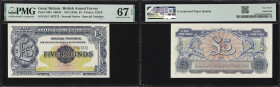 MIXED LOTS. Lot of (4). Great Britain & Scotland. Mixed Banks. 5 & 10 Pounds, ND (1948) & 1963-2012. P-106a, 368 & M23. PMG About Uncirculated 53 to S...