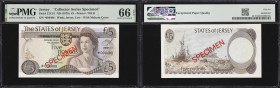 MIXED LOTS. Lot of (5). Jersey, Malta, Mauritius & Solomon Islands. Mixed Banks. Mixed Denominations, 1967 & ND (1978-79). P-7CS1, 12CS1, 32bCS1, 35CS...