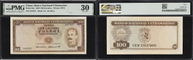 MIXED LOTS. Lot of (3). Portuguese India & Timor. Banco Nacional Ultramarino. 100, 300 & 500 Escudos, 2.1.1959. P-24a, 25a & 44. PMG Very Fine 30 to C...
