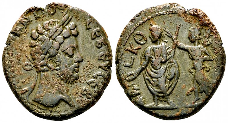 Commodus BI Tetradrachm, Alexandria 

Commodus (177-192 AD). BI Tetradrachm (2...