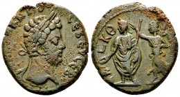 Commodus BI Tetradrachm, Alexandria 

Commodus (177-192 AD). BI Tetradrachm (23-25 mm, 11.92 g), Egypt, Alexandria. Dated year 29 (188/189).
Obv. M...