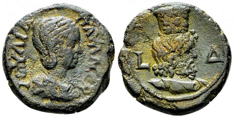 Iulia Paula AE Tetradrachm, Serapis reverse 

Elagabalus (218-222 AD) for Iuli...