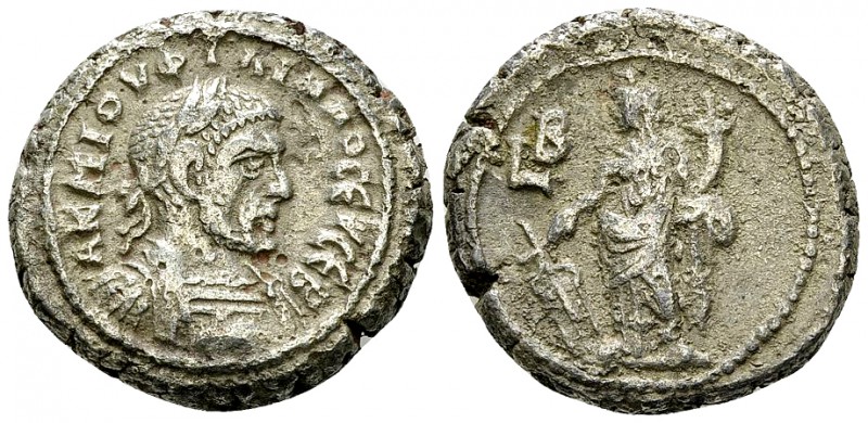 Philippus I BI Tetradrachm, Tyche reverse 

Philippus I Arabs (244-249 AD). Bi...