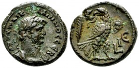 Gallienus AE Tetradrachm, Eagle reverse 

Gallienus (253-268 AD). AE Tetradrachm (21-22 mm, 9.27 g), Egypt, Alexandria. Dated year 15 (267/268).
Ob...