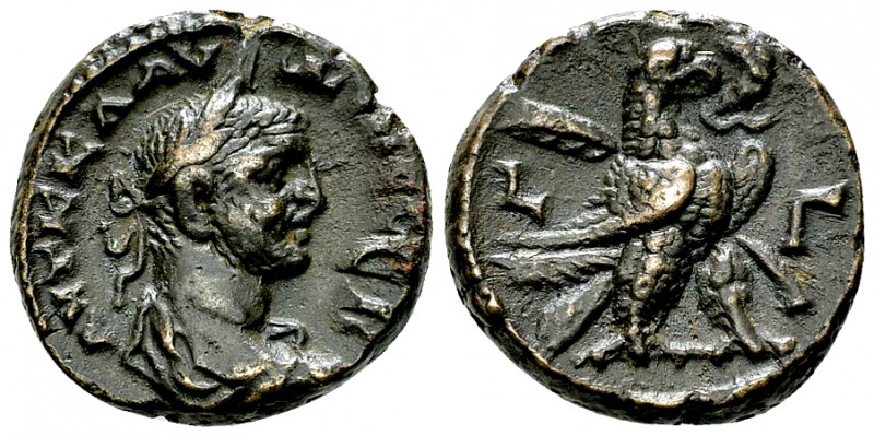 Claudius Gothicus AE Tetradrachm, Eagle reverse 

Claudius Gothicus (268-270 A...