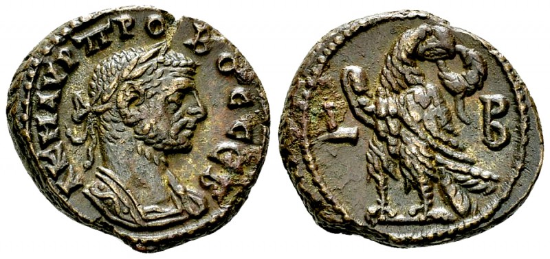 Probus AE Tetradrachm, Eagle reverse 

Probus (276-282 AD). AE Tetradrachm (19...