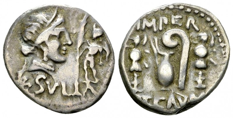 L. Cornelius Sulla AR Denarius, 84/83 BC 

L. Cornelius Sulla. AR Denarius (17...