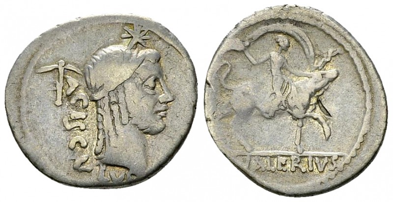 L. Valerius Acisculus AR Denarius, 45 BC 

L. Valerius Acisculus. AR Denarius ...