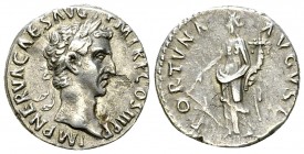 Nerva AR Denarius, Fortuna reverse 

Nerva (96-98 AD). AR Denarius (17 mm, 3.49 g), Rome,
Obv. IMP NERVA CAES AVG P M TR P COS III P P, Laureate he...