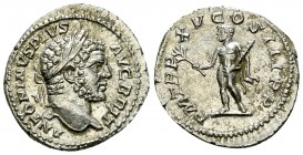 Caracalla AR Denarius, Hercules reverse 

Caracalla (198-217 AD). AR Denarius (19-20 mm, 3.19 g), Rome, 212.
Obv. ANTONINVS PIVS AVG BRIT, Laureate...