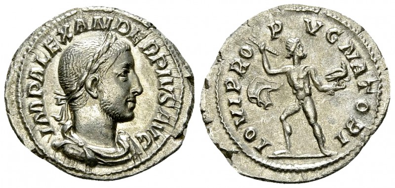 Severus Alexander AR Denarius, Jupiter reverse 

Severus Alexander (222-235 AD...