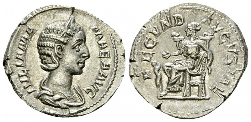 Iulia Mamaea AR Denarius, Fecunditas reverse 

Severus Alexander (222-235 AD) ...