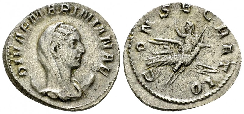 Diva Mariniana AR Antoninianus, rare 

Valerian for Diva Mariniana (died befor...